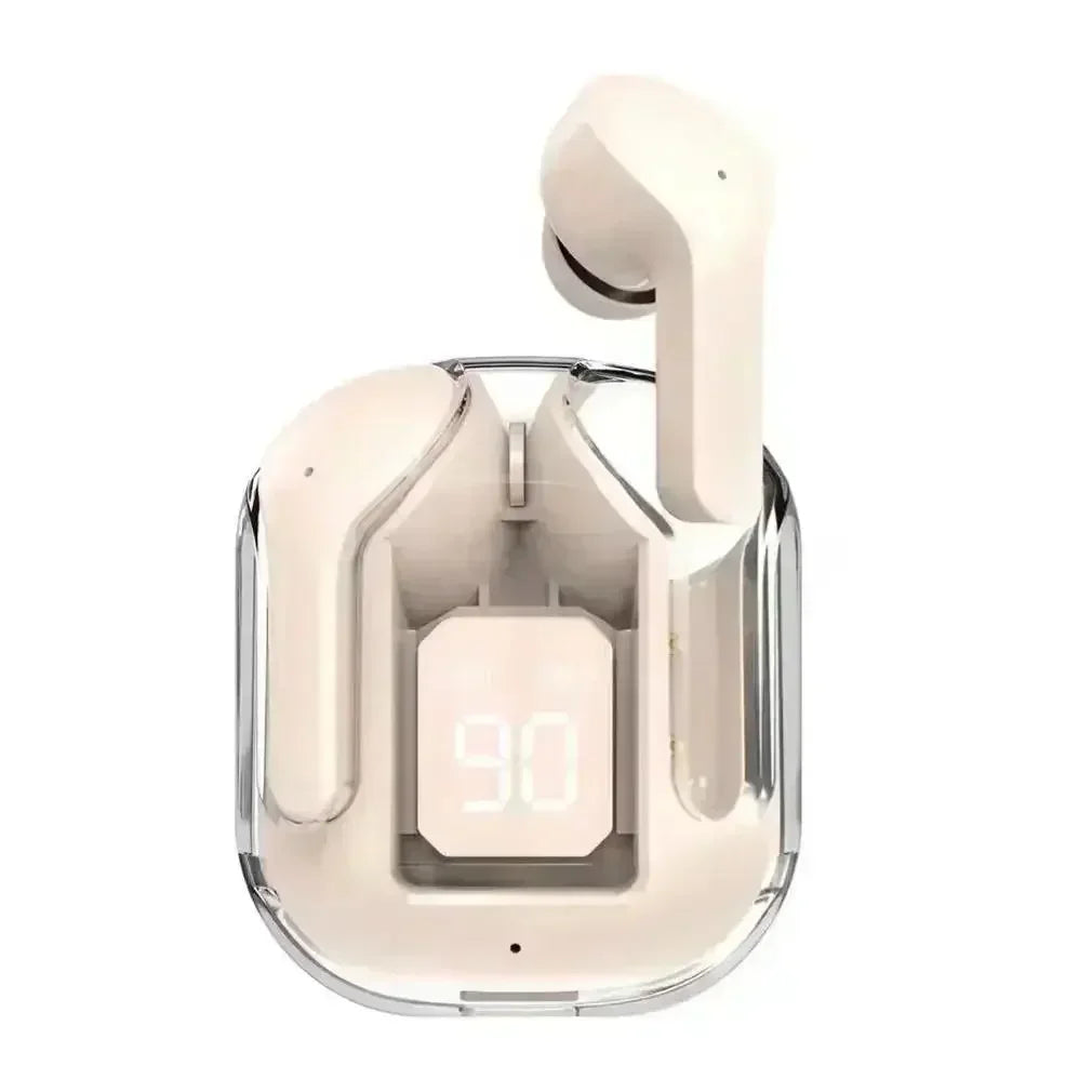 Original T2 Bluetooth Headphones TWS Transparent Wireless Bluetooth Headset HIFI Sound Quality Bluetooth 5.3 For Xiaomi Earbuds Oasis Select Pink