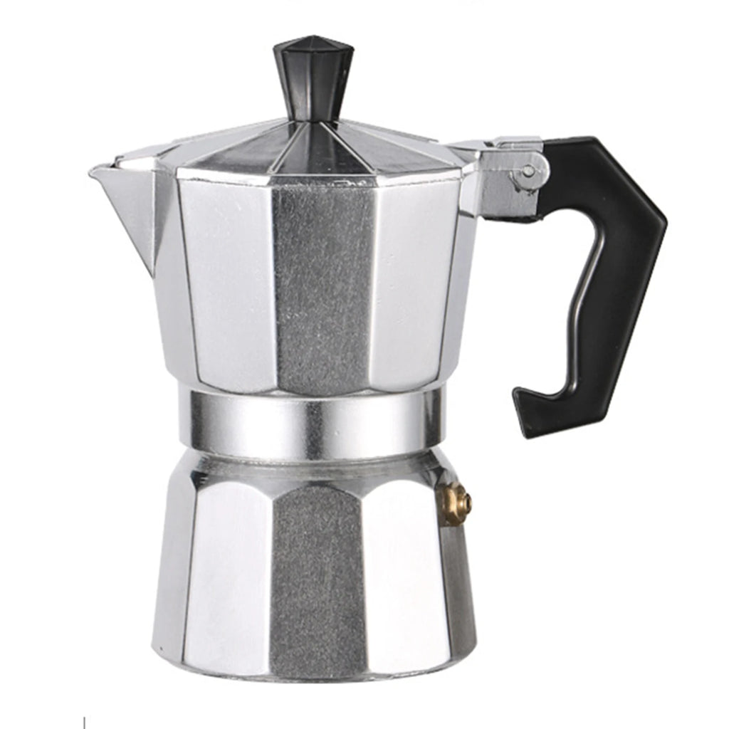 Octagonal Moka Pot – Stovetop Espresso Maker | Home & Camping