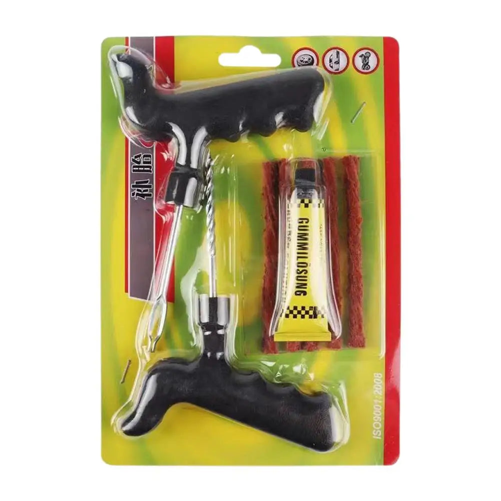 Universal Tubeless Tire Repair Kit – Car, Bike & Motorcycle Tire Repair Kit Oasis Select 1Pack