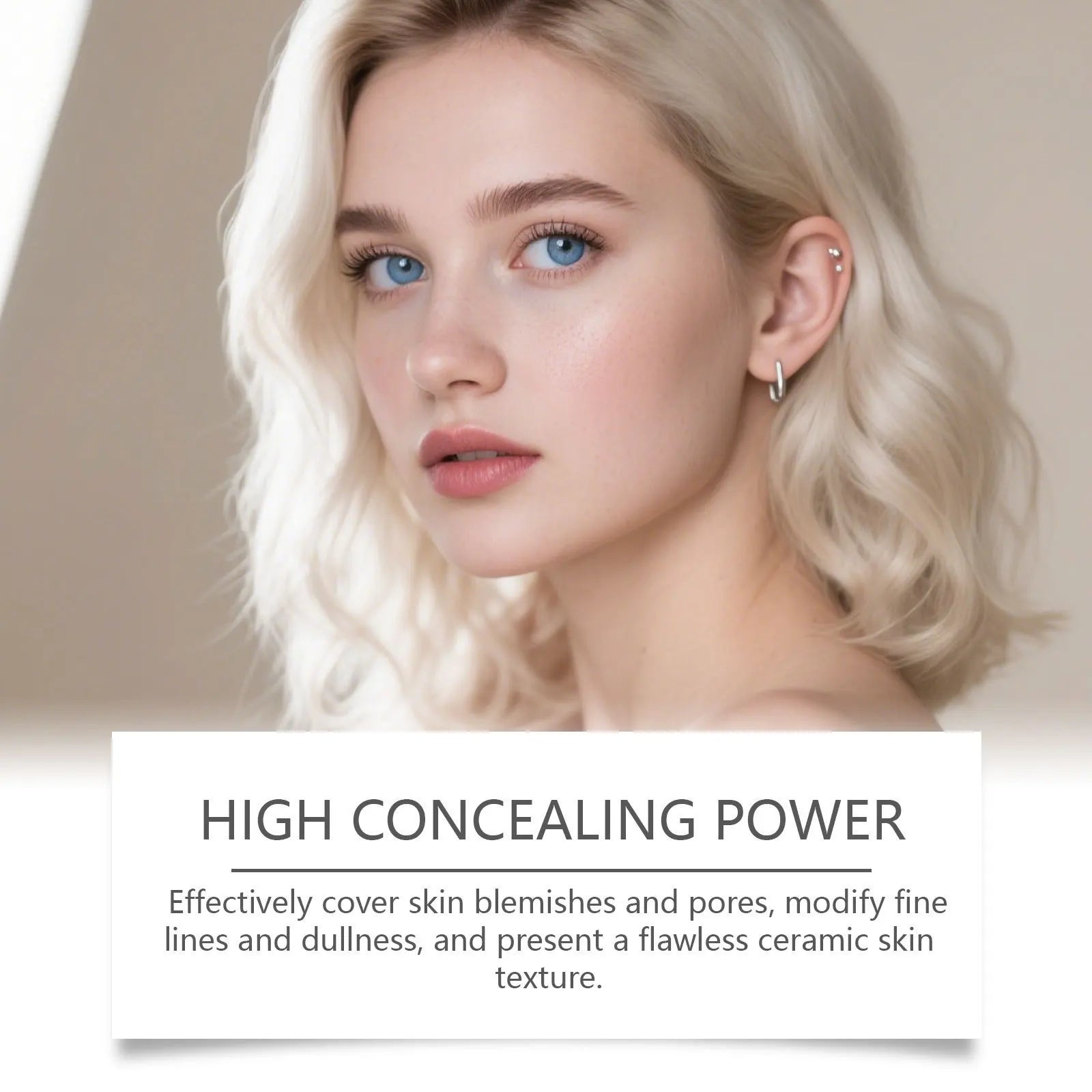 Zephoco Color-Changing Concealer Foundation Stick – Matte