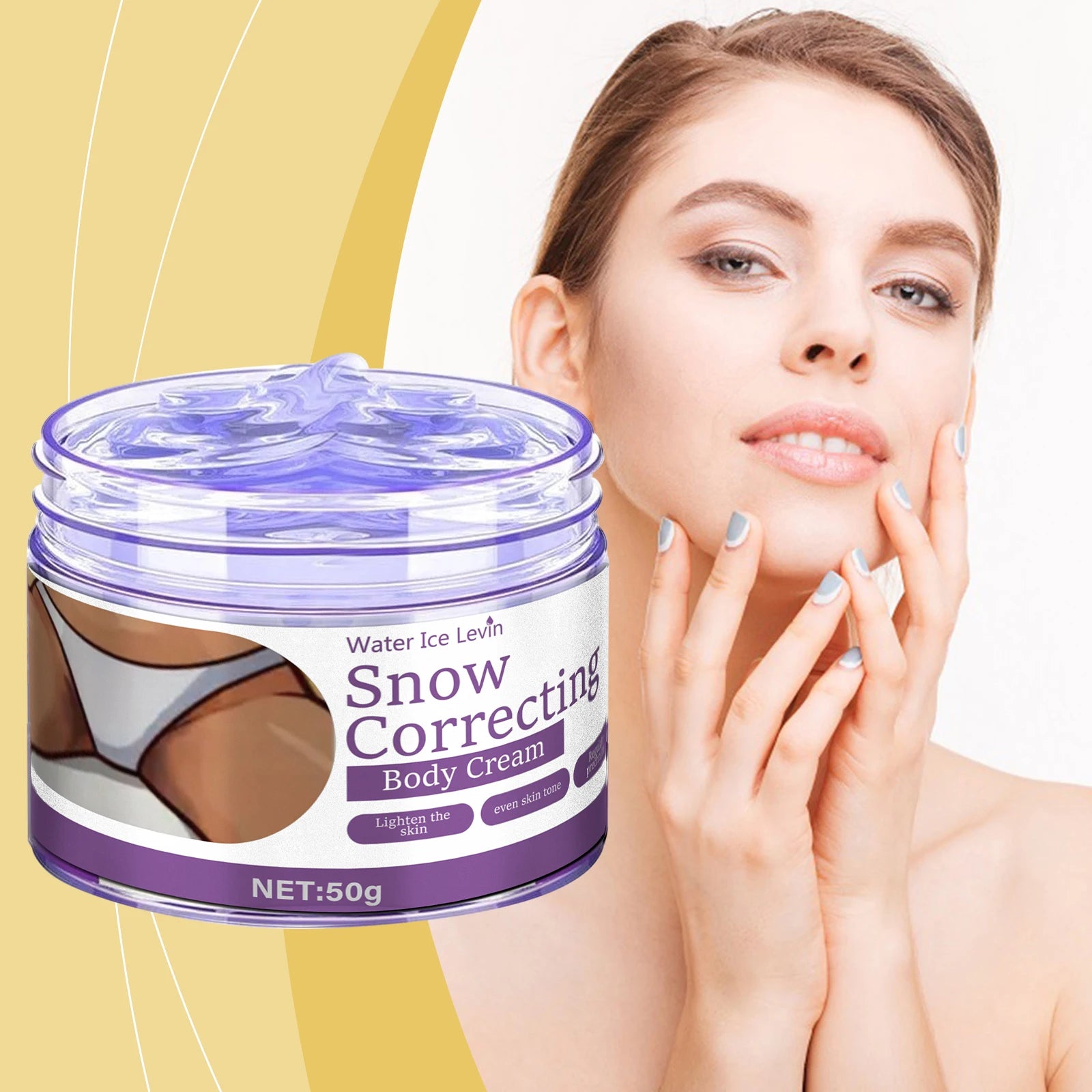 Underarm & Body Whitening Brightening Gel – Vitamin C & Collagen Body Brightening Gel Oasis Select