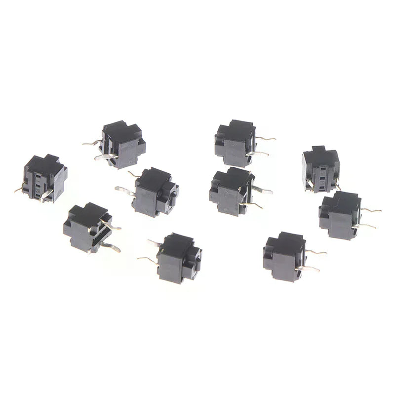 10Pcs Mouse Square Micro Switch Button EVQP0E07K For Microsoft IE3.0 Roller IO1.1 Oasis Select