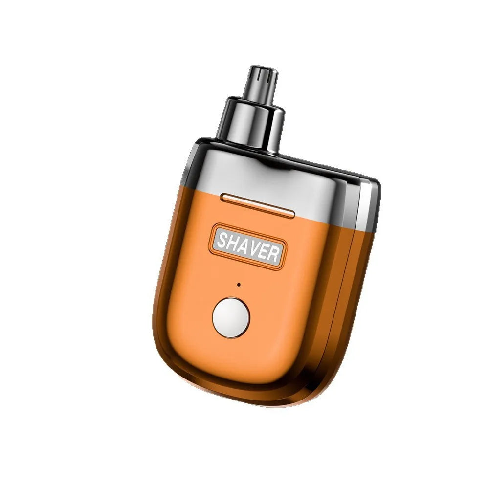2-in-1 Magnetic Electric Nose Hair Trimmer & Dual-Blade Shaver