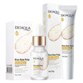 BIOAQUA White Rice Face Serum & Eye Cream Set – Travel Size Skincare Gift Set Oasis Select Face Cream Eye Cream