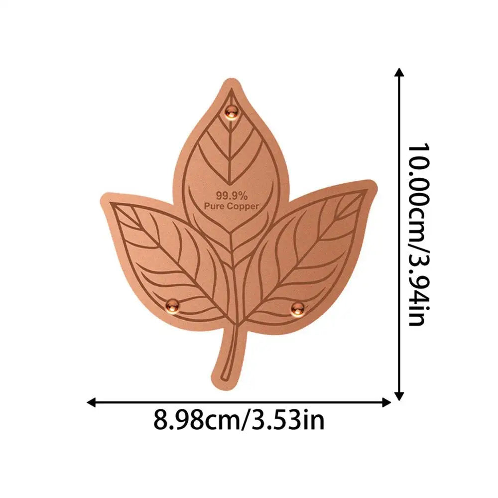 1PC Bird Bath Copper Birdbath Purifier With Triple-Point Support Bath Disk Ornaments Feeder Accessories For Outdoor Bird Baths Oasis Select 03