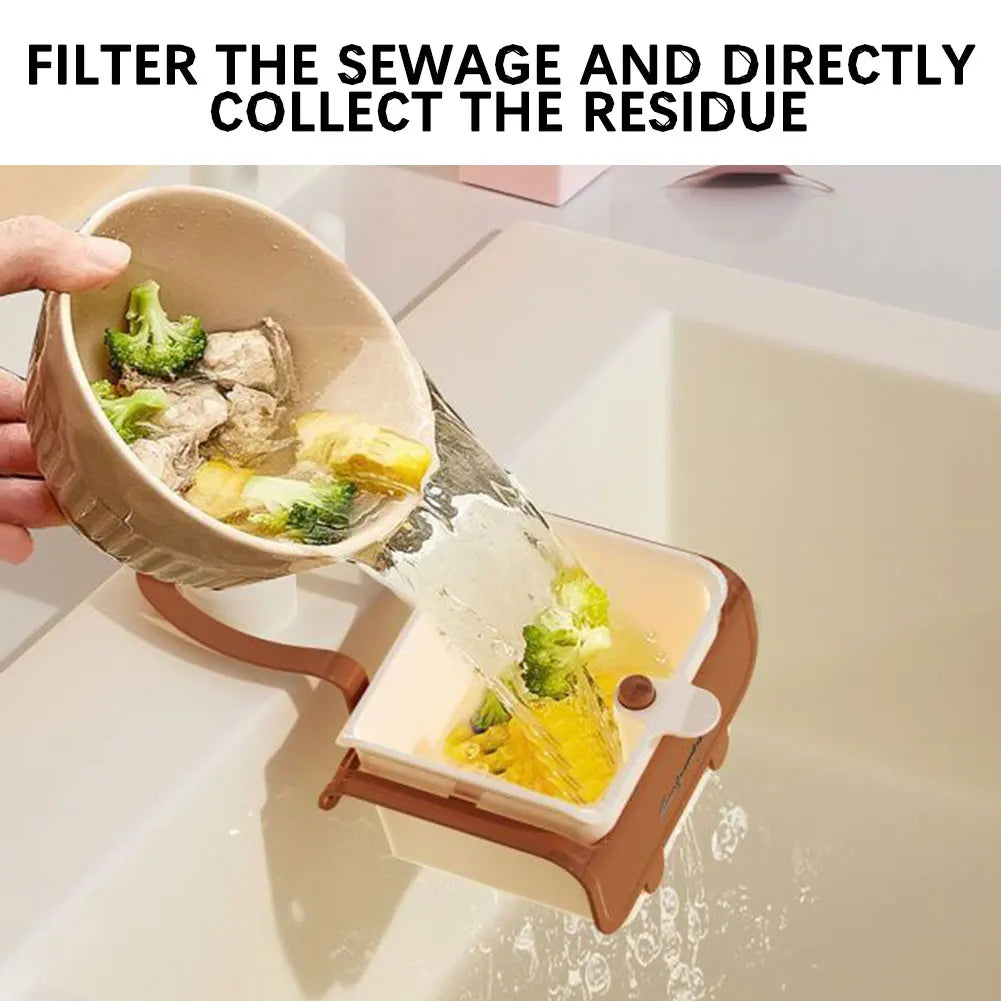 Hangable Sink Strainer Basket | Self-Cleaning Food Catcher