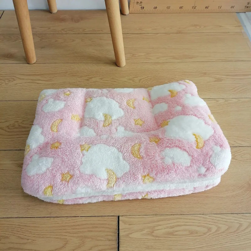 Four Seasons Autumn and Winter Thickened Pet MATS Cat MATS Dog MATS Blankets Pet Beds Bed Covers Sleeping Seat Cushions Oasis Select