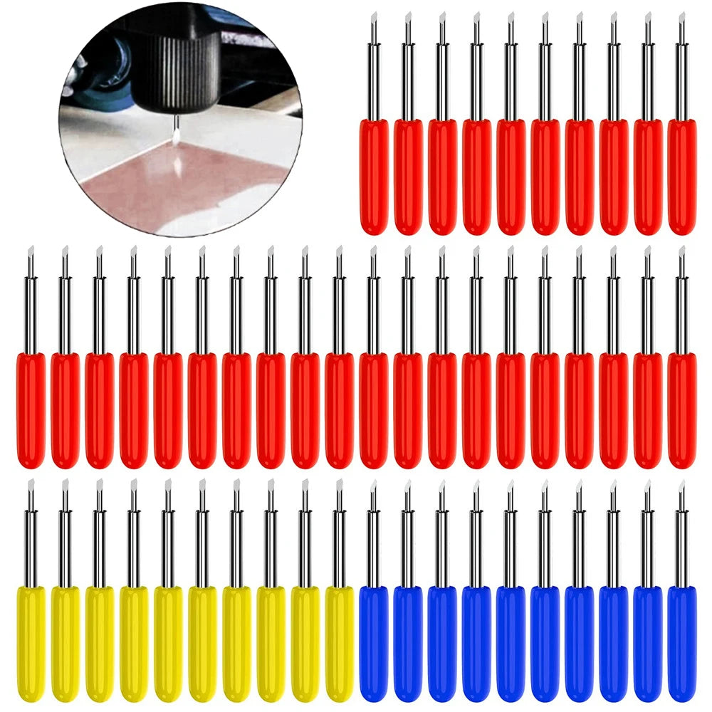 30/45/60 Degrees Replacement Blades For Roland Cricut Plotter Blade Knife Cutter Blades For Power Tools Cutting Plotter Oasis Select
