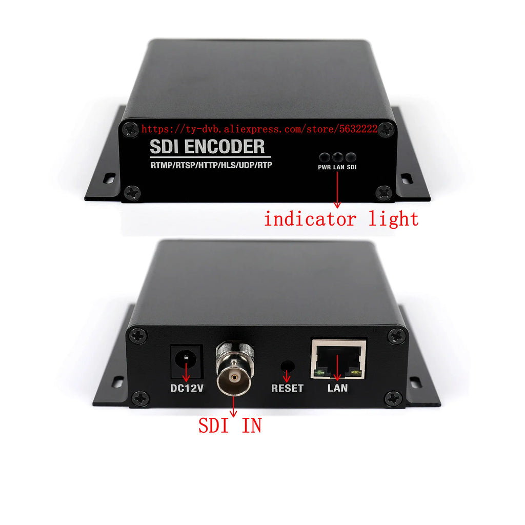SDI encoder Capture card h.265 H.264 3G HD SD-SDI network video live pusher iptv live srt push stream SDI to IP Oasis Select