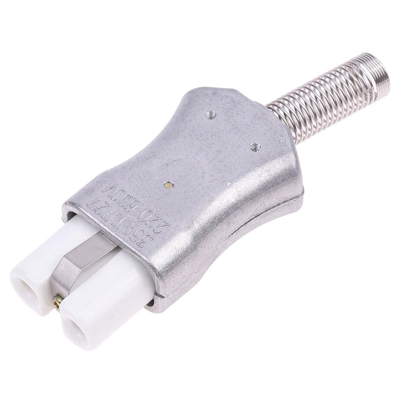 New 6mm IEC C8 Ceramic Wiring Industry Socket Plug High Temperature Male Female Connector Electric Oven Power Outlet 35A Oasis Select