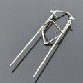 Adjustable Metal Fishing Rod Rest Bracket & Pole Stand Fishing Rod Rest Oasis Select Silver