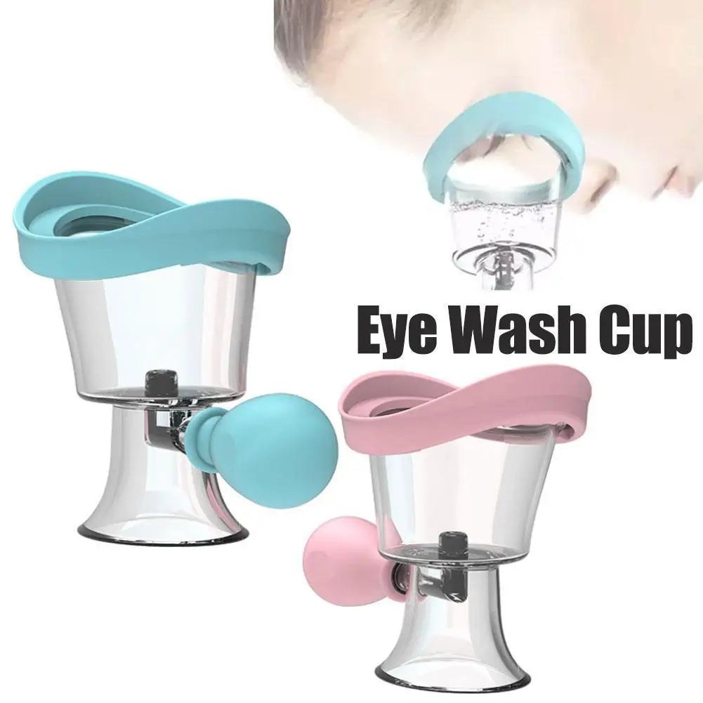 Household Eye Wash Cup Resuable Soft Silicone Eyes Cleaner Flushing Rinse For Students Soft Eye Bath Cup For New Health O2D5 Oasis Select