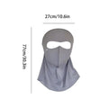 Face Cover Mask Scarf UV Protection Breathable Ice Silk Sun Protection Masks Outdoor Sport Sun Protection Masks Oasis Select Dark Grey