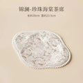 Pearl Tea Mat Chinese Style Double-sided Heat-resistant Insulation Pad Table Teapot Mat Tea Table Tea Ceremony Oasis Select Tea Ceremony