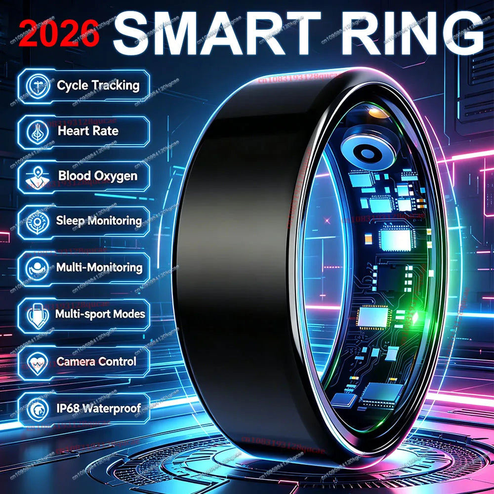 Ola Esporte Smart Ring | Heart Rate, SpO₂ & Sleep Tracker
