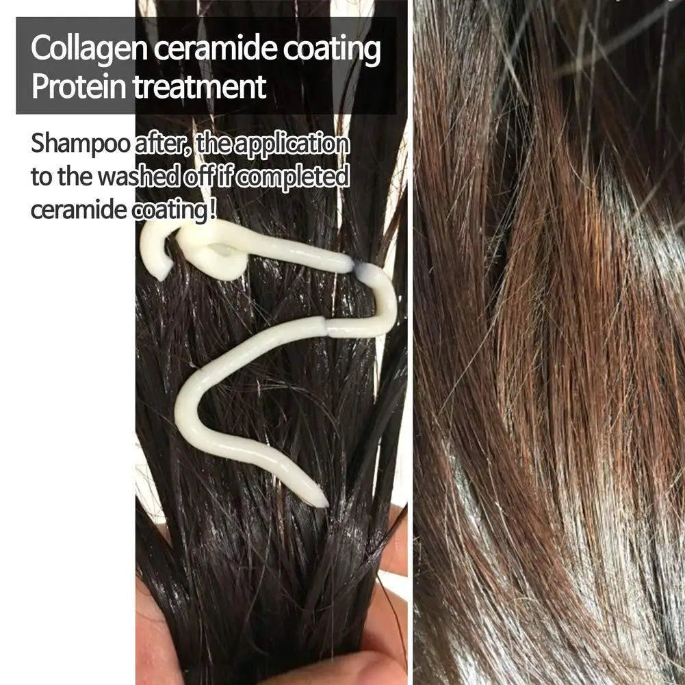 Collagen Coating Hair Conditioner Treatment Damaged Hair Revitalize Hair Straighten Soft Smooth Moisturize Keratin Hair Mask Oasis Select