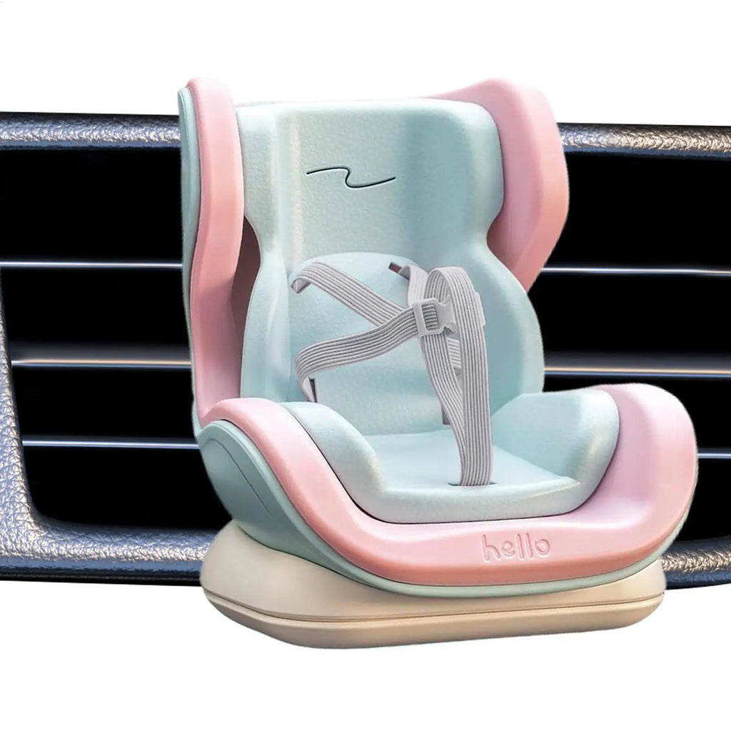 car Air Vent Doll Car Seat Stuffed Doll Seat for Car Desktop Ornament Plush Toy Carseat for Sedan Truck Creative Play Enthusiast Oasis Select
