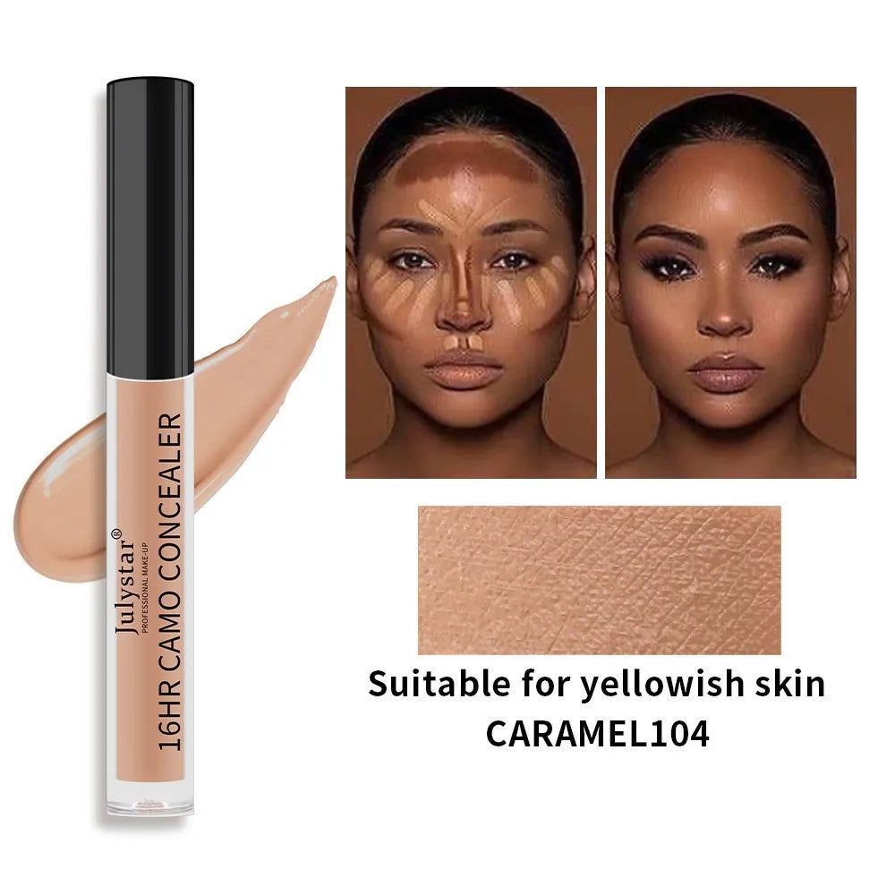 Waterproof Full Coverage Concealer Cream – Long-Wear Smooth Finish