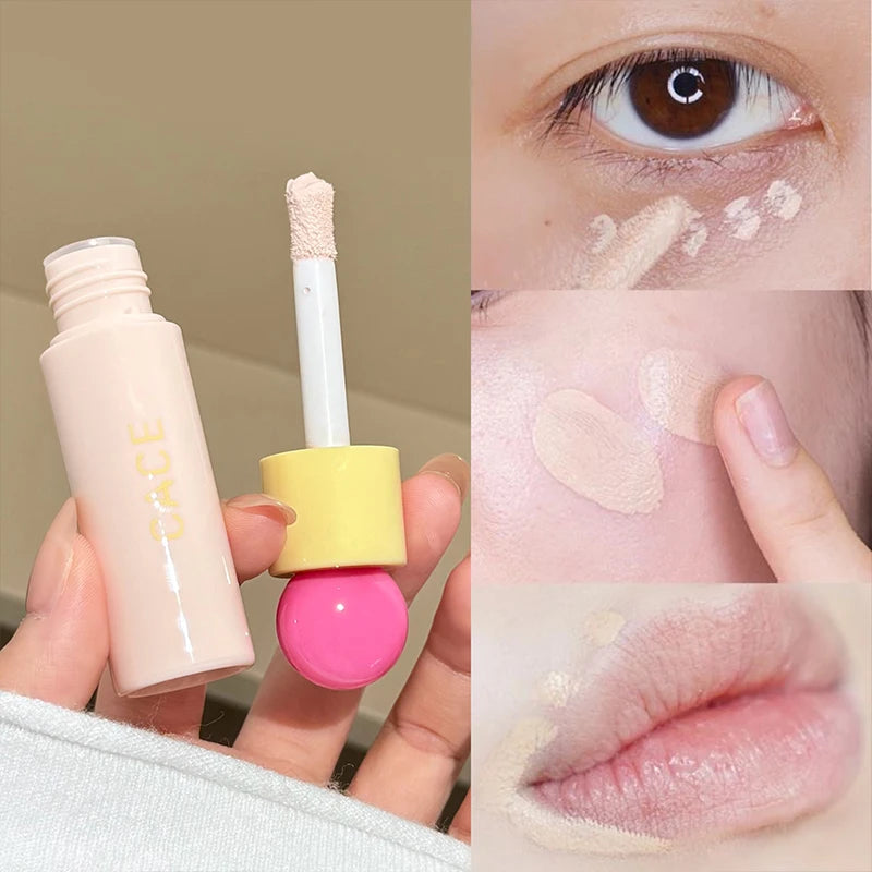 CACE 3-Shade Full Coverage Liquid Concealer – Waterproof & Nourishing