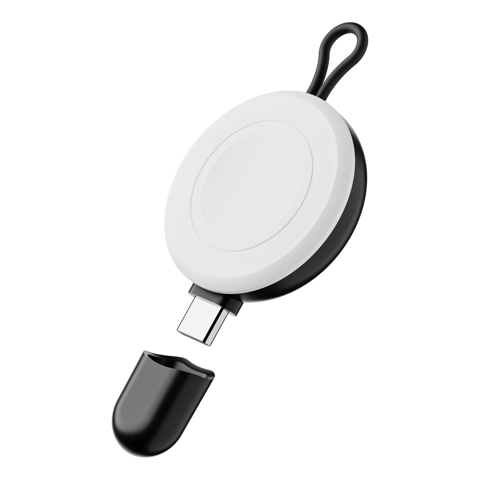Watch Magnetic Wireless Charger For Samsung Galaxy Watch 8/7/6/5/4 Classic/Ultra/Active 2 Type C Port Charging Oasis Select WBlack