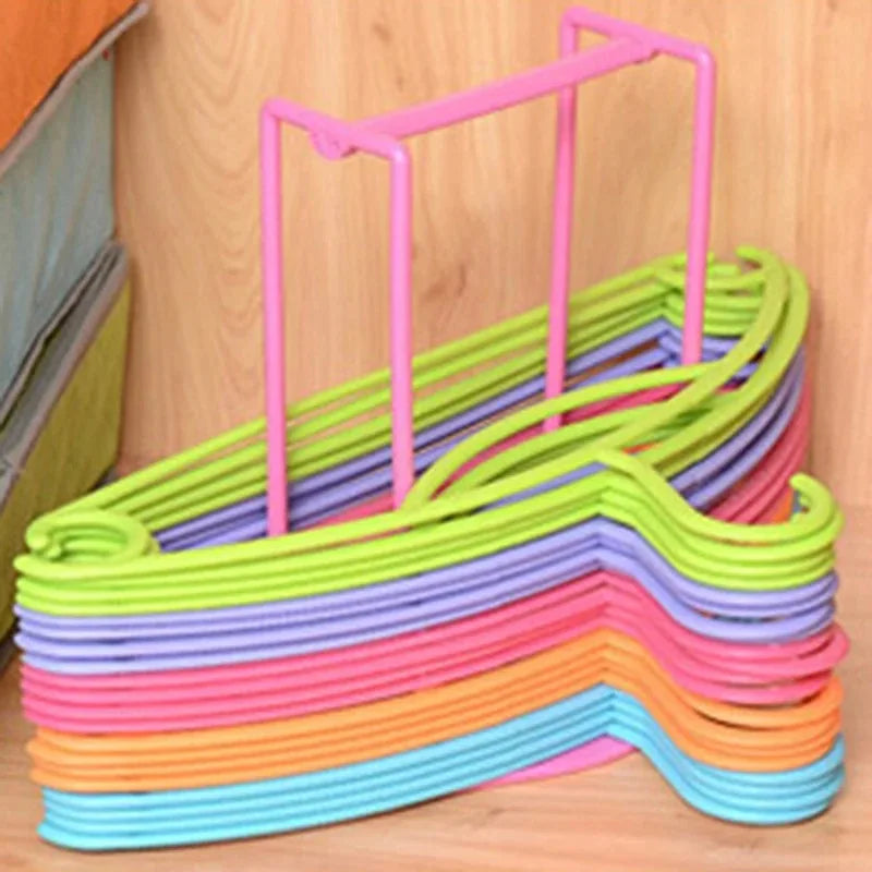 Hanger Organizer Stacker Rack for Closet & Laundry Room Hanger Storage Rack Oasis Select