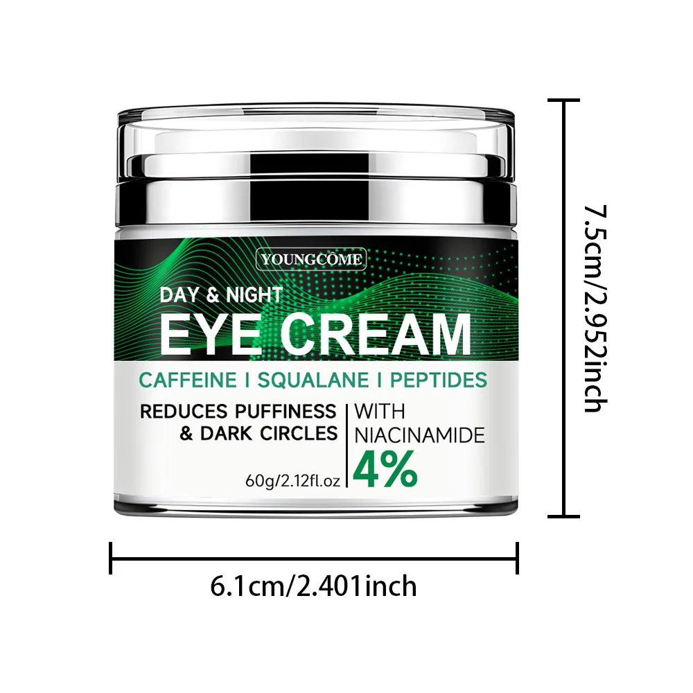 YOUNGCOME Nicotinamide Eye Cream – Dark Circles & Puffiness Eye Cream Gel Oasis Select 60G