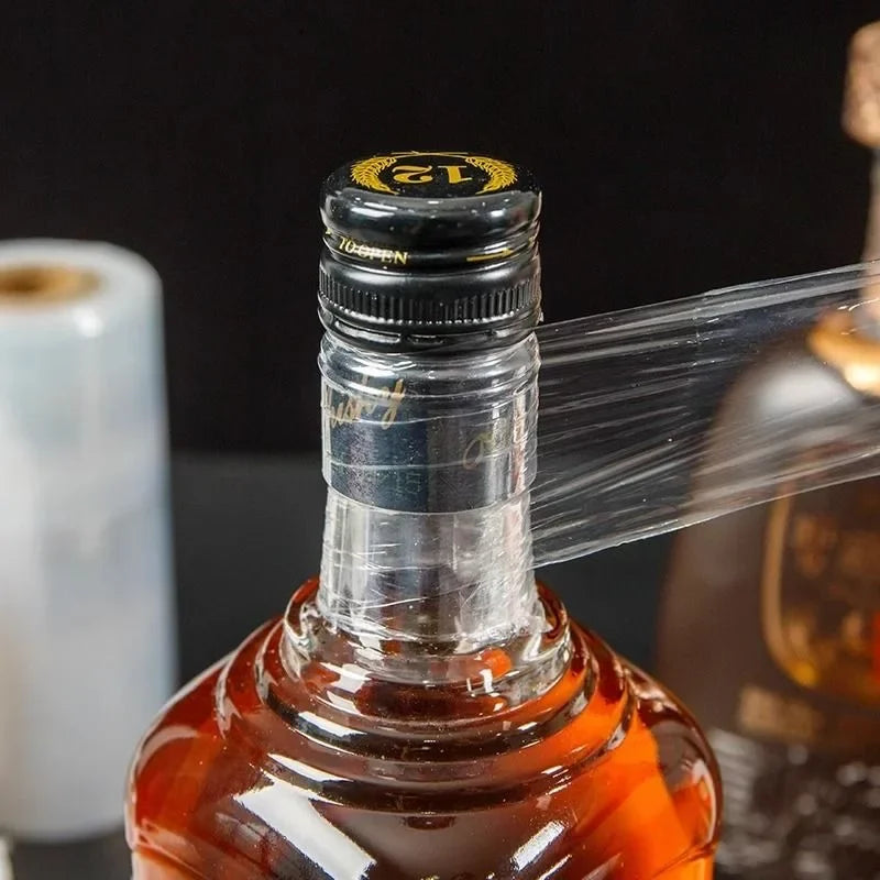 Bottle Sealing Film Sealed Wine Jar Old Wine Anti Leakage Film Anti-aging Anti Volatilization Stretch Bottle Mouth Wrapping Film Oasis Select