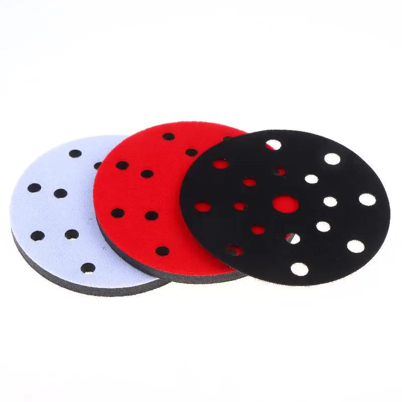 6-Inch 15-Hole Sponge Sanding Buffer Pad for Orbital Sanders