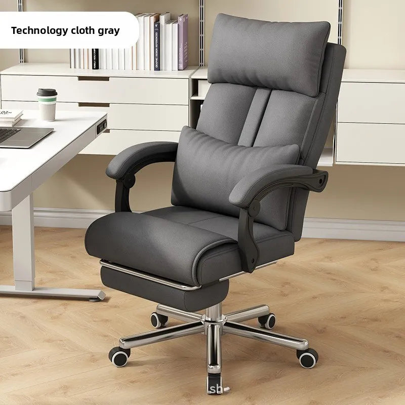 Boss chair office nap ergonomic computer chair home waist comfortable sedentary e-sports sofa chair Oasis Select Orange
