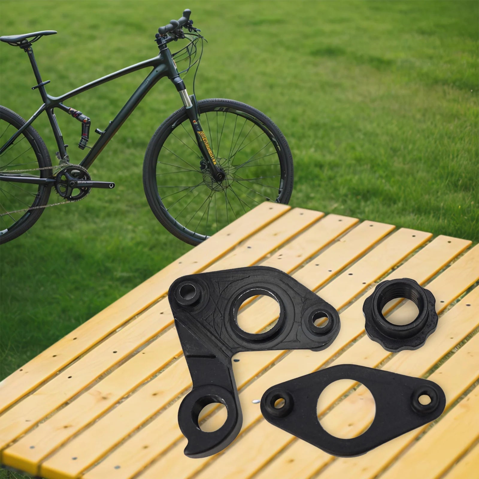 Brand New Tail Hook Bike Bicycle Gear H035 Hanger L For-BERGAMONT Mech Tai Aluminum Alloy Bicycle Bike Contrail Oasis Select