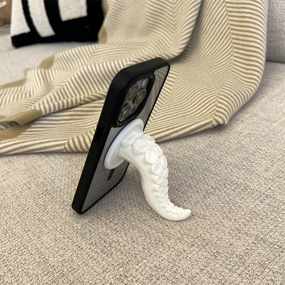 Cute Fun Octopus Tentacle Claw For Magsafe Phone Grip Tok Griptok Magnetic Holder Detachable Mobile Bracket Accessories Oasis Select simple stent