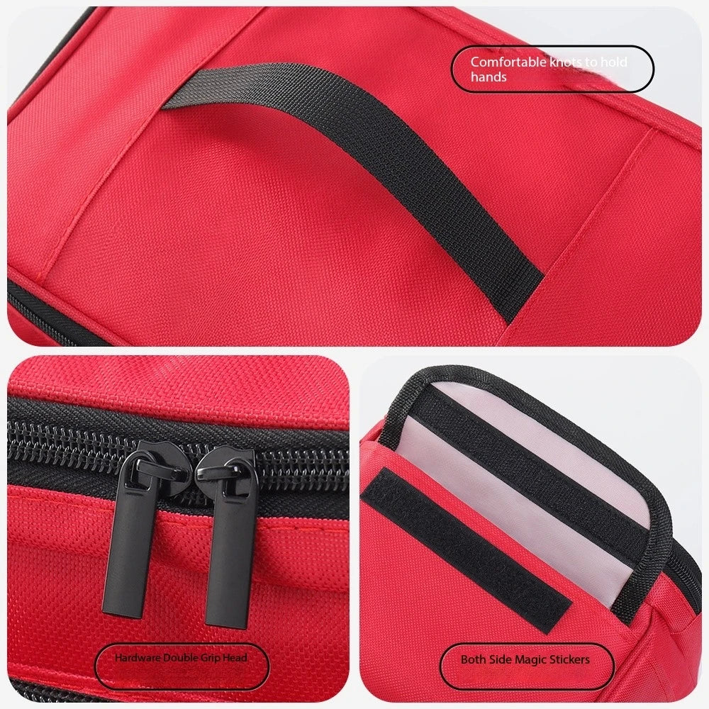 Portable First Aid Kit Bag – Waterproof Medicine Organizer