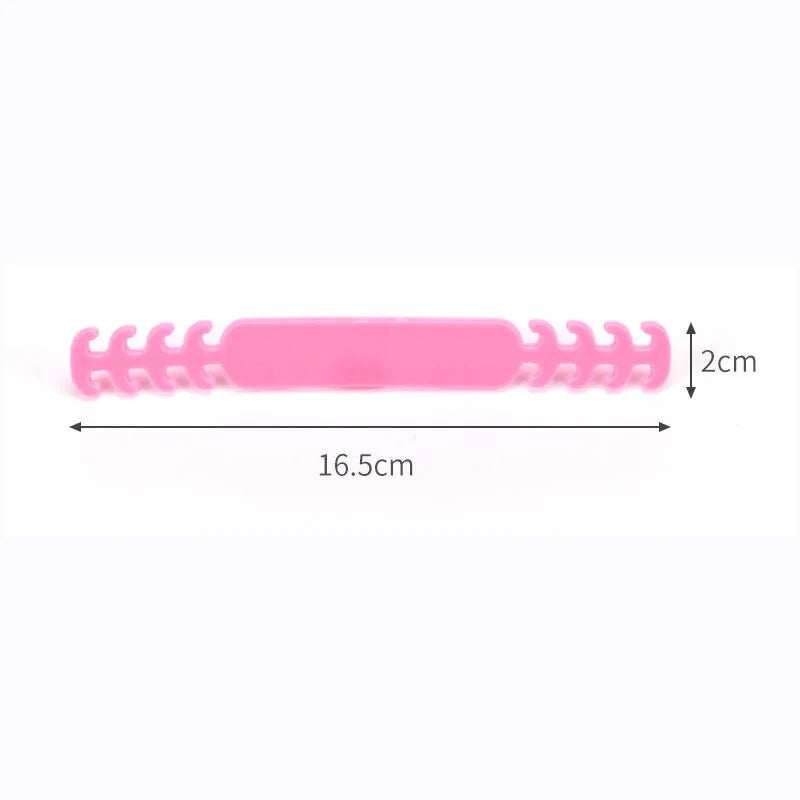 10pcs Mask Holder Adjustable Anti-slip Silicone Mask Strap Buckle Ear Grips Extension Hooks Face Mask Ear Protection Artifact Oasis Select