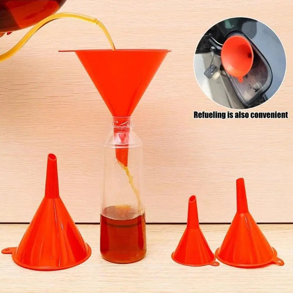 Anti-splash Car Oil Filling Funnels Large-diameter Plastic Kitchen Funnel Durable Multipurpose Tool Funnel Oasis Select