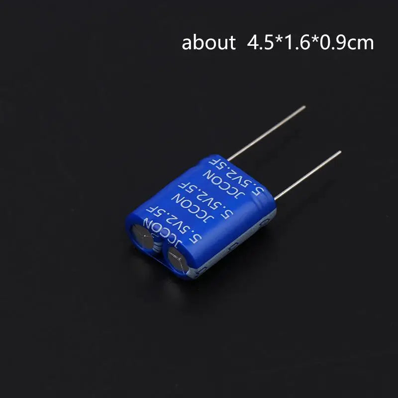 Super Capacitor Farad Capacitor 5.5V 0.47F 1F 1.5F 2.5F 3.5F 5.0F 10F Combination Double Layer Drone Car Recorder Capacitor Oasis Select A4