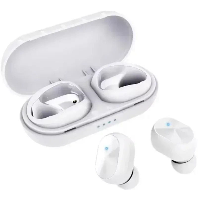 Original TWS Wireless Headphones with Mic Fone Bluetooth Earphones Sport Running Headset for all smartphones Oasis Select white
