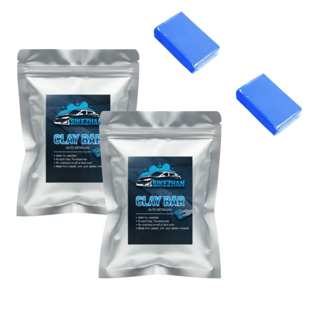 Car Clay Bar -Features exceptional cleaning and adsorption capabilities suitable for deep cleaning and detailing of vehicles Oasis Select 2PCS