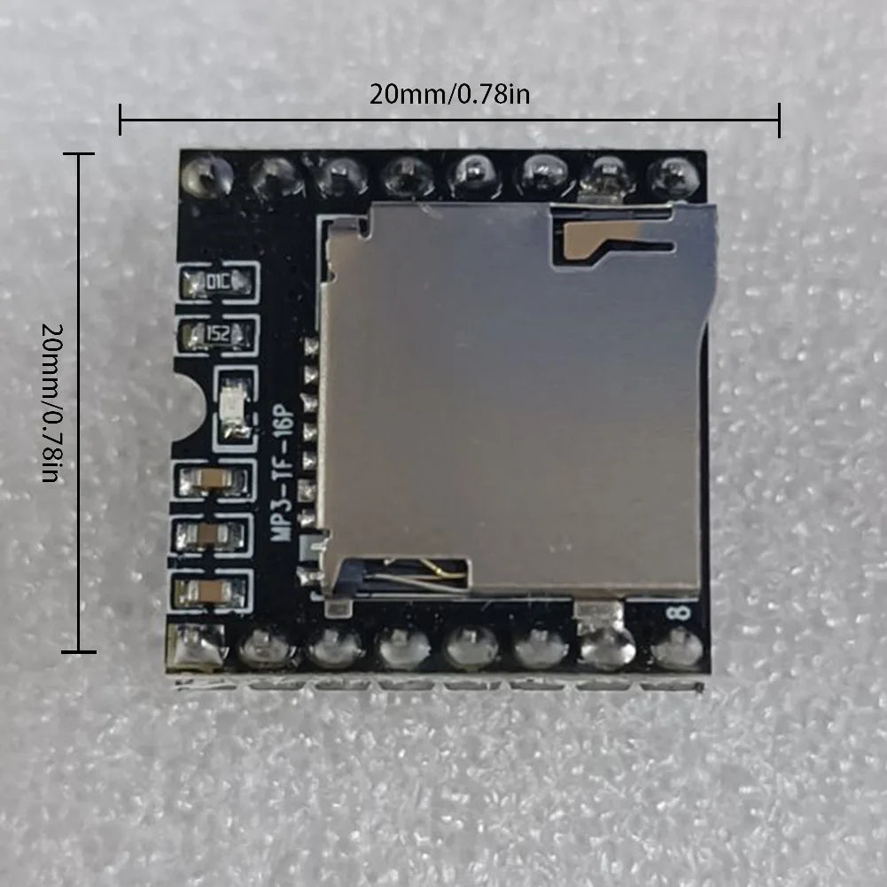 Mini MP3 DFPlayer Module – TF Card & USB for Arduino Audio Player Module Oasis Select