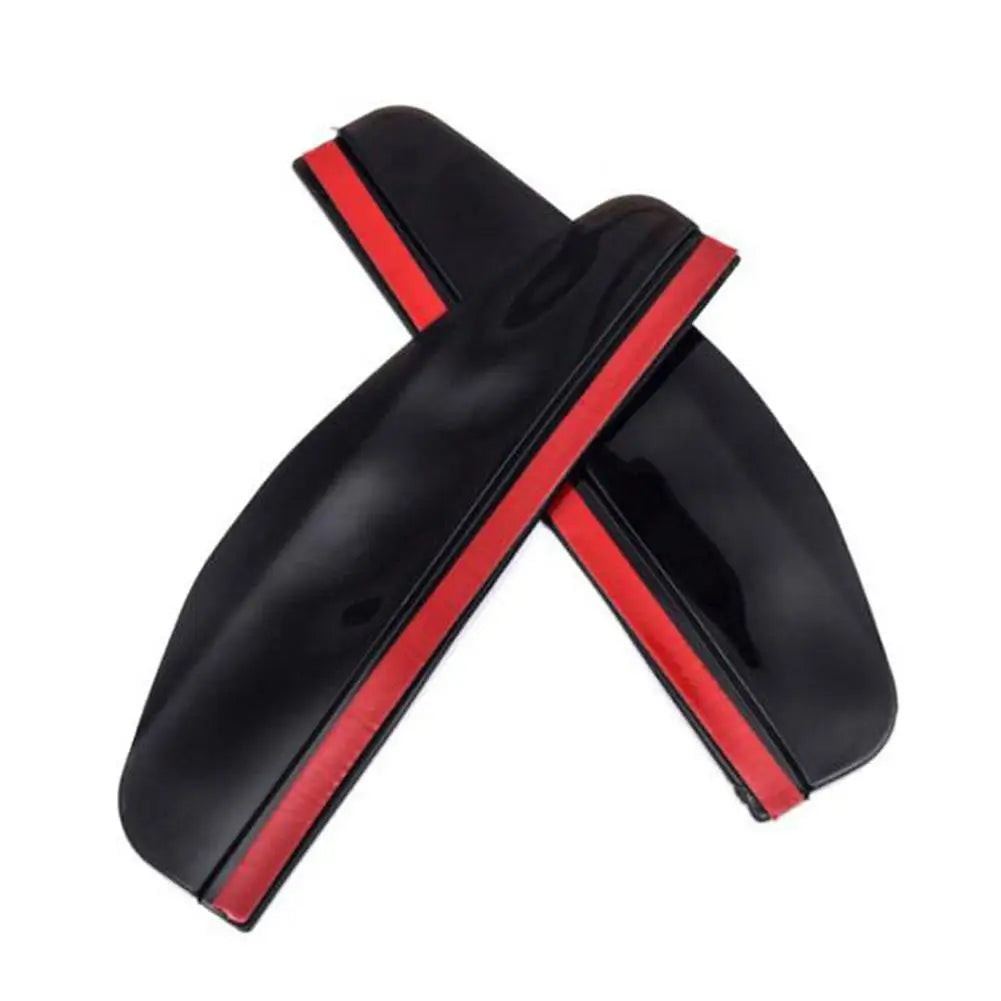 2PCS/Set Car Rearview Mirror Rain Guard Universal Flexible Rearview Mirror Eyebrow Rain Cover Sun Visor Shade Cover Protector Oasis Select 2PCS