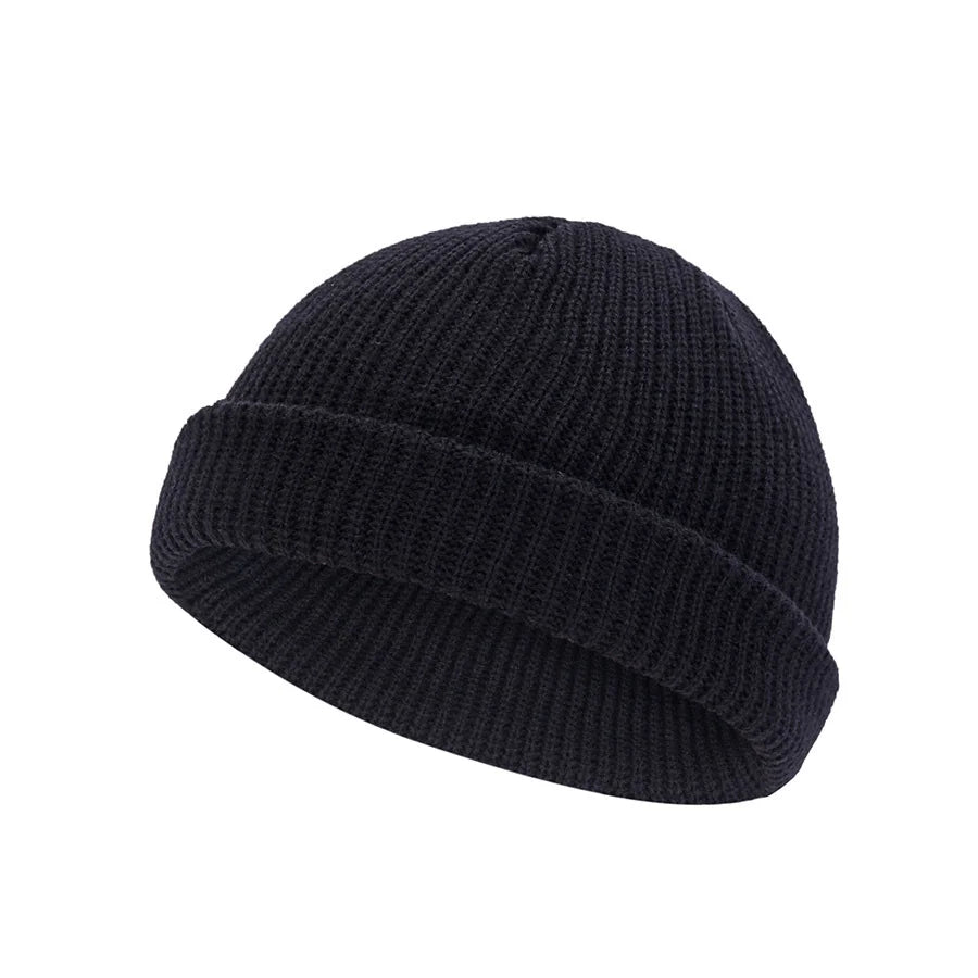 Cold hat, melon skin hat, knitted hat, short hip-hop street hat, woolen hat, men's and women's hat, street retro hexagonal hat Oasis Select 12