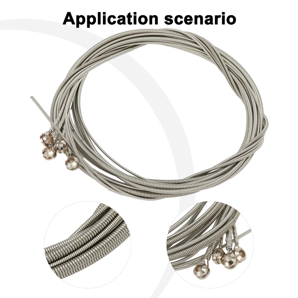 1Set Bass Strings Steel Cord For 4 Strings Electric Bass Accessories For Electric Bass Beginner 2023 Hot Oasis Select