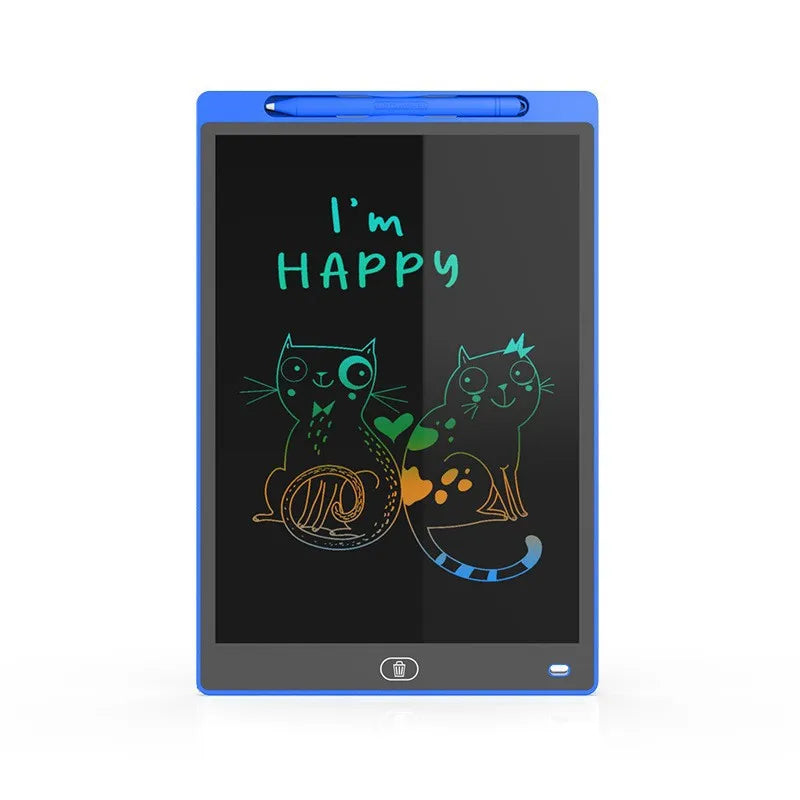 12 Inch LCD Writing Tablet Digital Drawing Tablet Handwriting Pads Portable Electronic Tablet Board for Toys Gift Oasis Select 12inch Blue