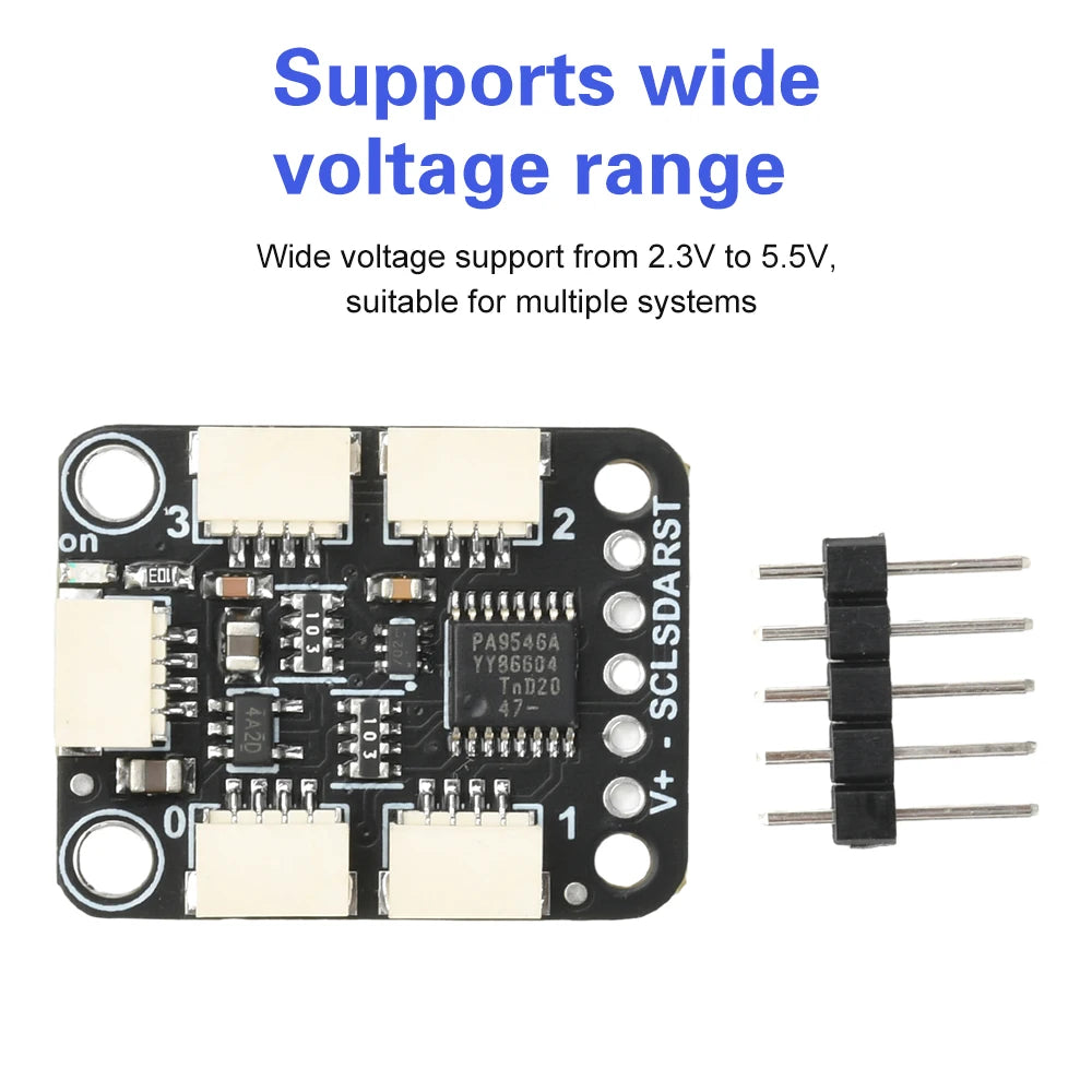 PCA9546 4-Channel I2C Multiplexer Board with Stemma QT Qwiic Interface for Sensor Networks Oasis Select
