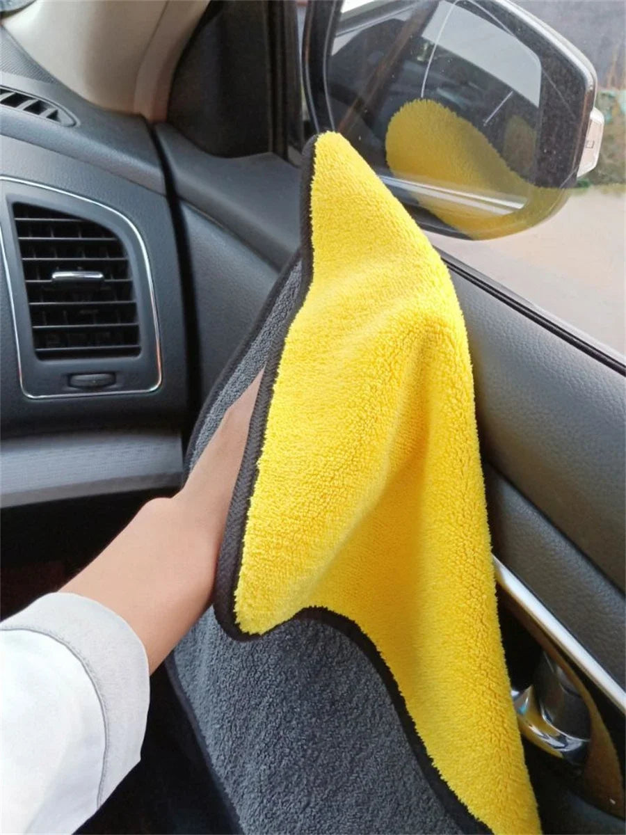 5-Pack Microfiber Car Wash Drying Towels – Auto Detailing