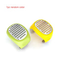 Stainless Steel 4-in-1 Manual Grater & Slicer - Lemon, Cheese,Garlic, Ginger Zester Shredder,Compact Kitchen Tool for Vegetables Oasis Select 1pc random color