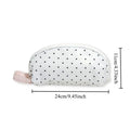 INS Polka Dot Shell Pencil Case Multi-functional Stationery Storage Bag Large Capacity Pen Pouch Student Daily Gift Oasis Select Pencil case