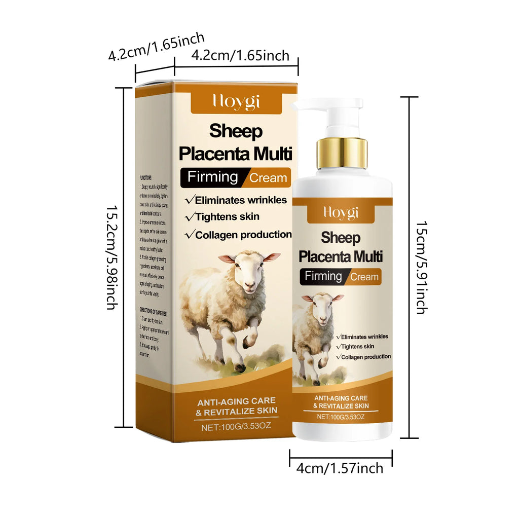 Hoygi Sheep Placenta Firming Cream – Collagen Anti-Aging Firming Body Cream Oasis Select