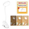 Folding Mini Flashlight Rechargeable Led Table Lamp Night Light Study Stand Read Lamp Touch 3 Modes Dimming Eye Protection Light Oasis Select 3600mAh
