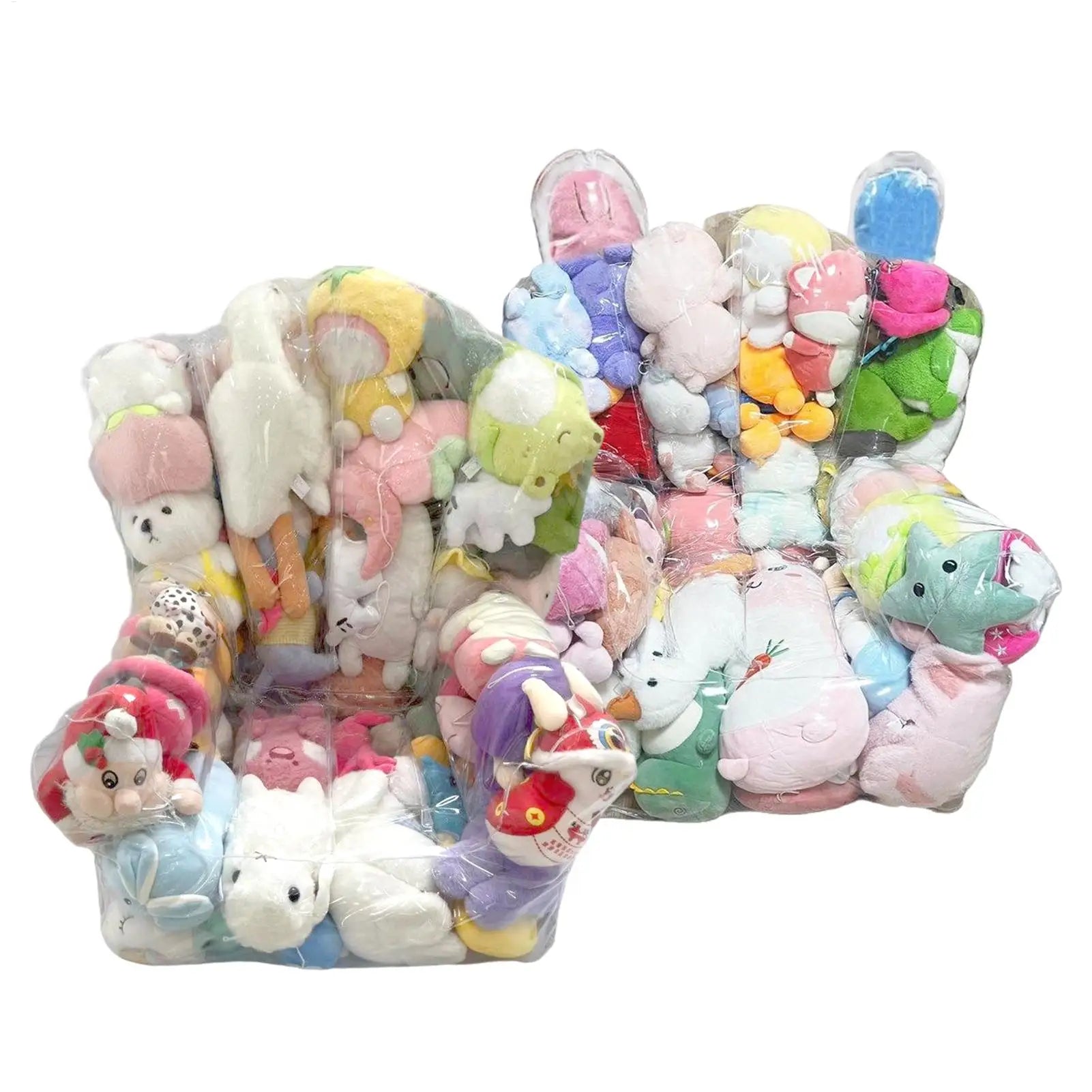 Bean Bag Stuffed Animal Storage Plush Toys Organizer Chair for Kids Organizer Large for Living Room Dorm Bedroom Playroom Oasis Select