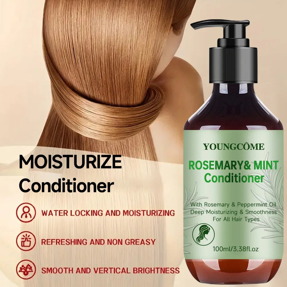 YOUNGCOME Rosemary Mint Strengthening Hair Conditioner 100ml Hair Conditioner Oasis Select